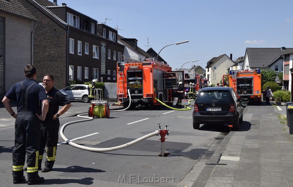 Feuer 1 Koeln Porz Grengel Waldstr P029.JPG - Miklos Laubert